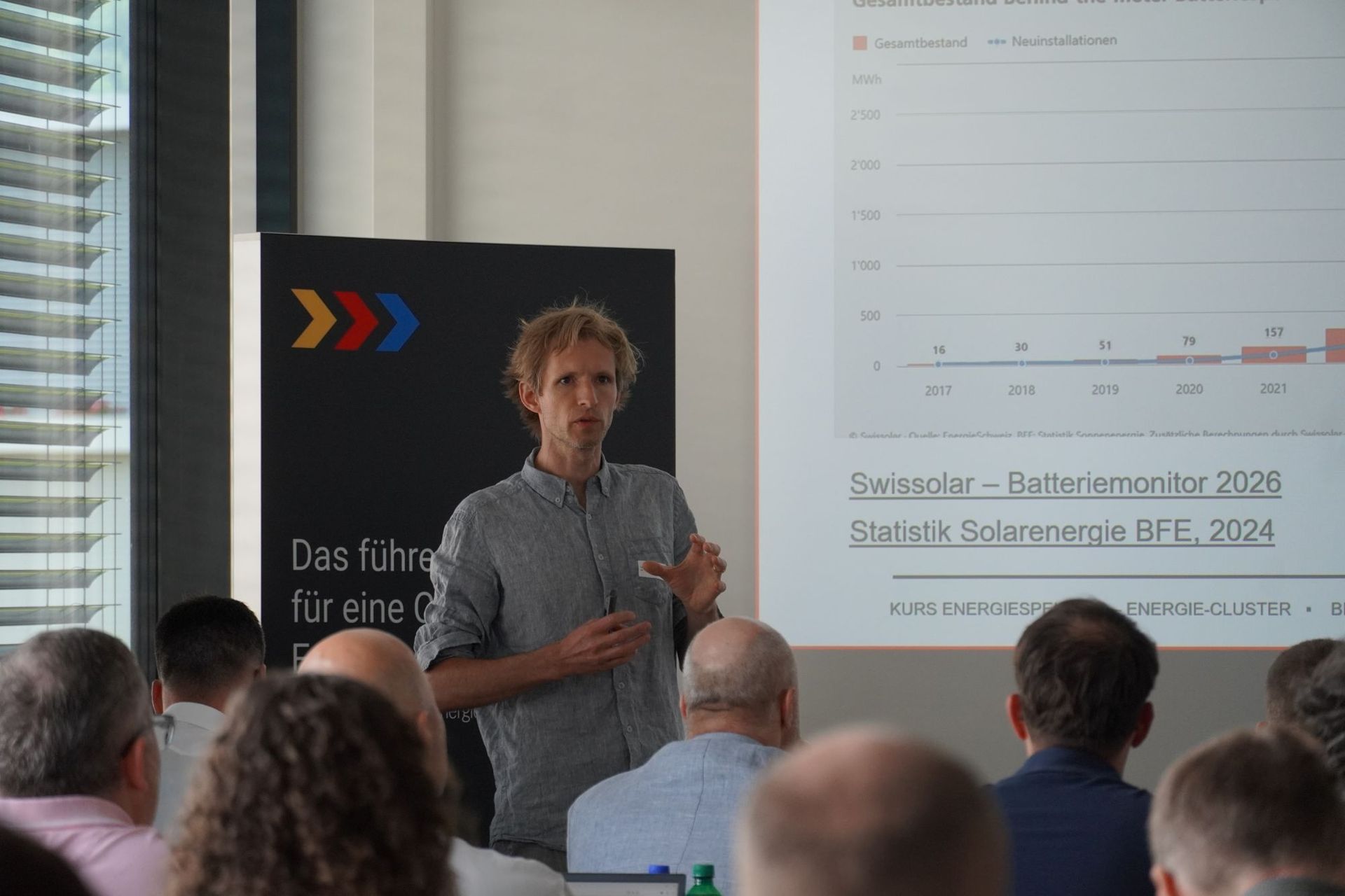 Full House im Switzerland Innovation Park Biel/Bienne – Rückblick auf den Tageskurs Energiespeicher!