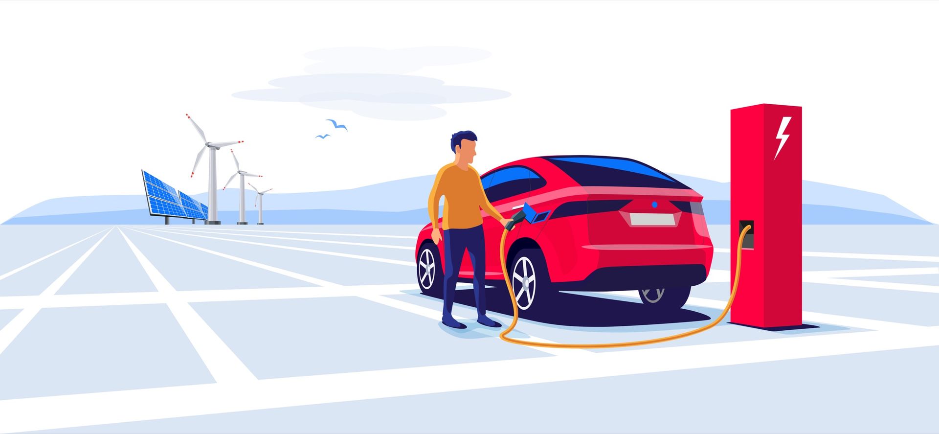 Ladeinfrastruktur eMobilität am Gebäude