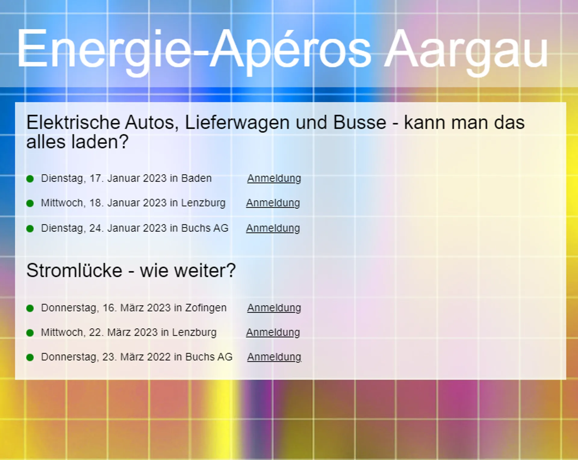 Energie-Apéros Aargau 2023