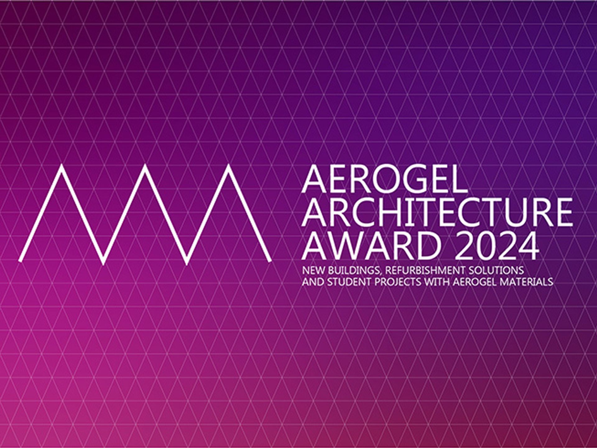 Aerogel Architecture Award 2024