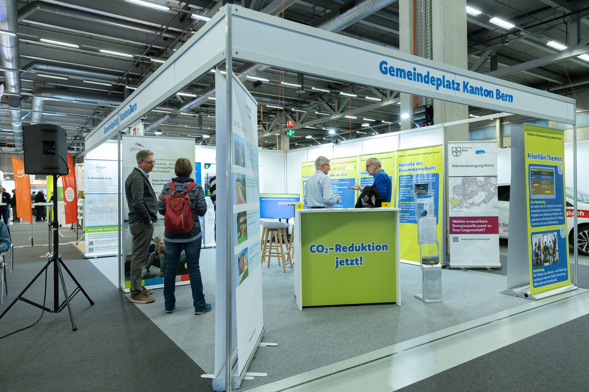 An den Energy Future Days wertvolle Kontakte zu den Berner Gemeinden knüpfen