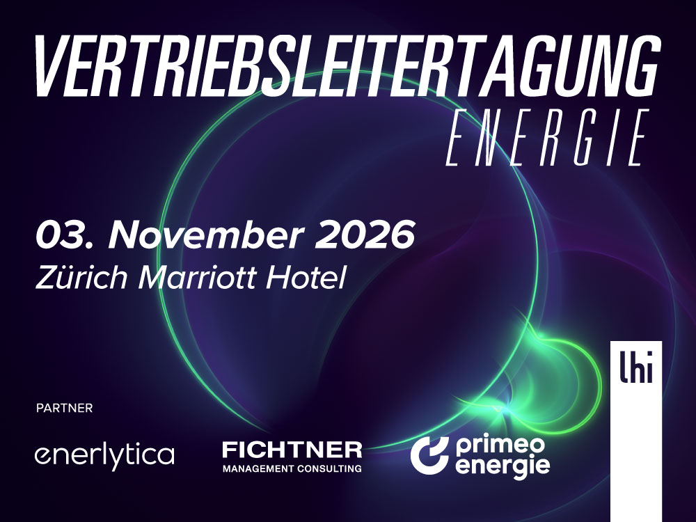 Vertriebsleitertagung Energie 2026: Strategische Weichen für den Energievertrieb 2027 stellen