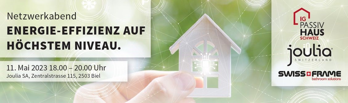 Netzwerkabend – Energie-Effizient auf höchstem Niveau
