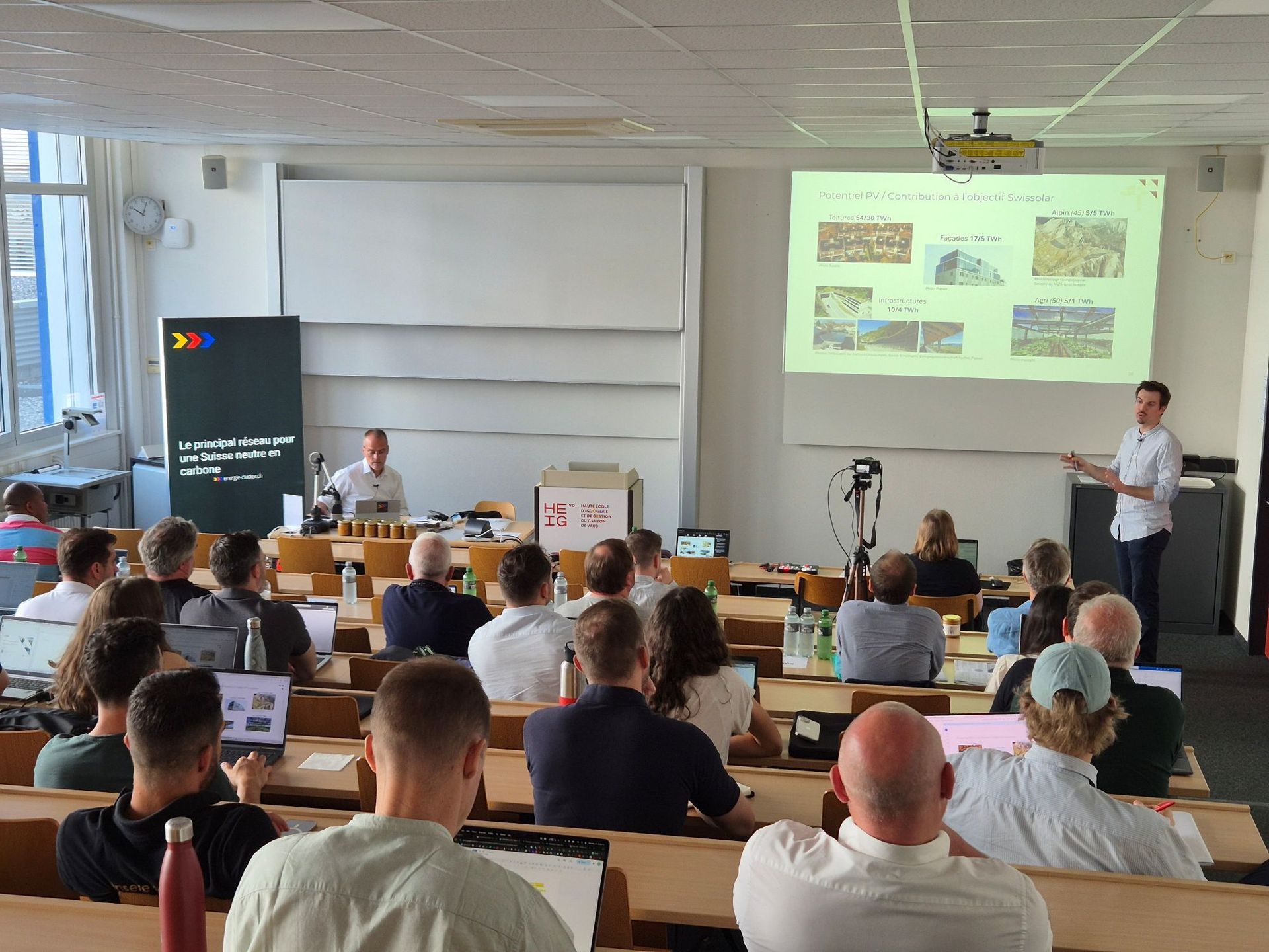 La HEIG-VD, nouvelle antenne romande du energie-cluster.ch : retour sur le cours RCP/RCPv/CEL