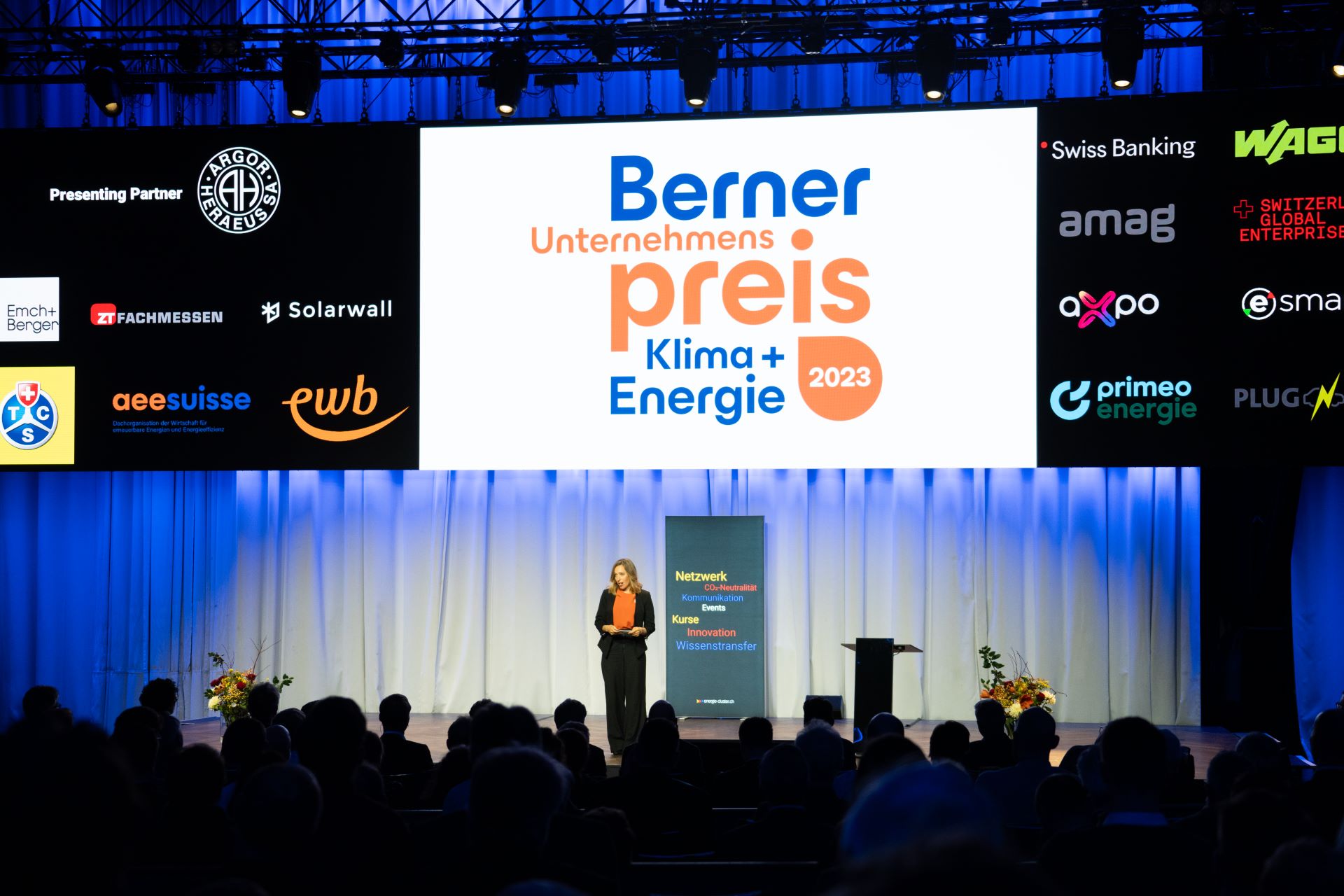 Bewerben Sie sich um den beliebten Berner Unternehmenspreis Klima + Energie der aeebern