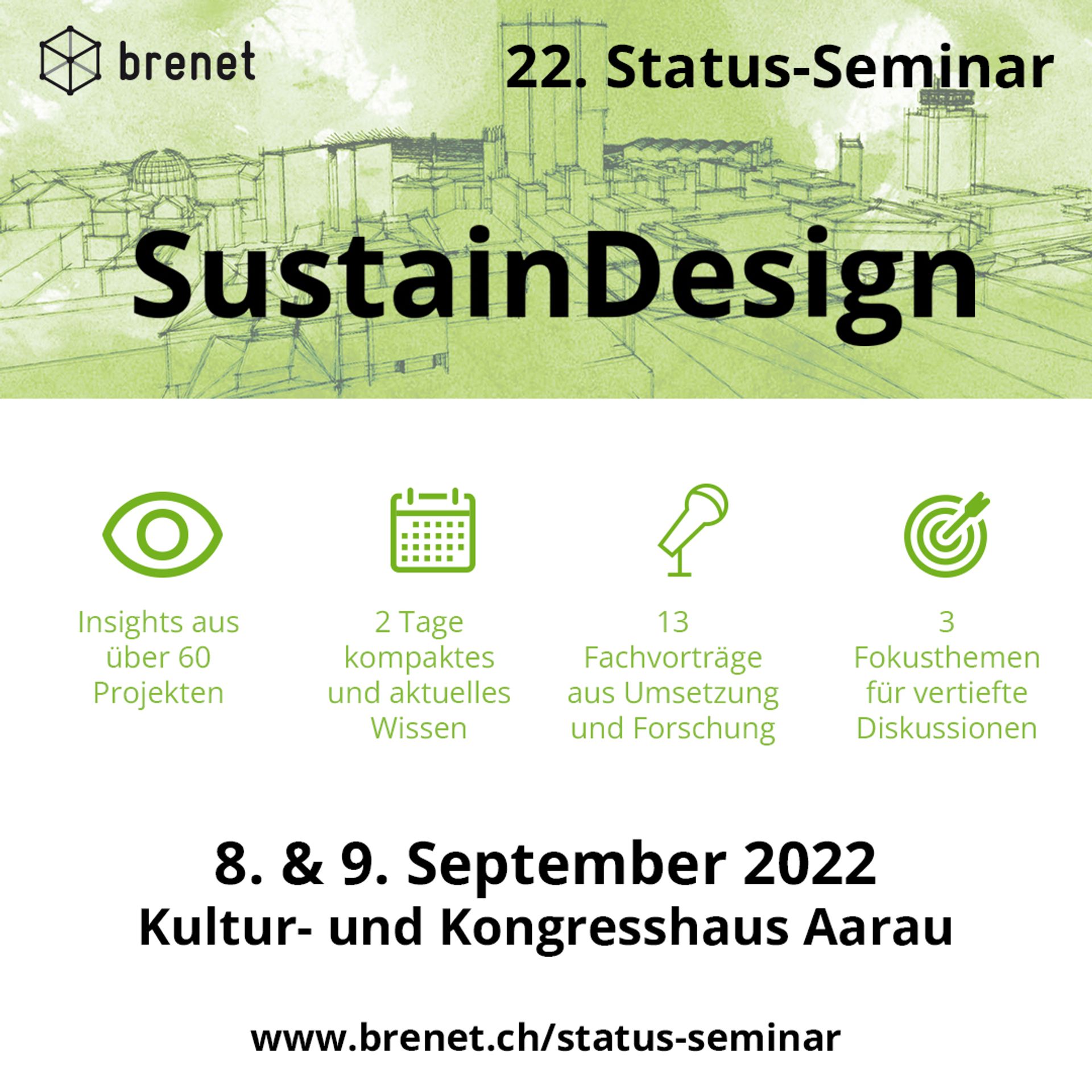 Status-Seminar 2022: «SustainDesign»