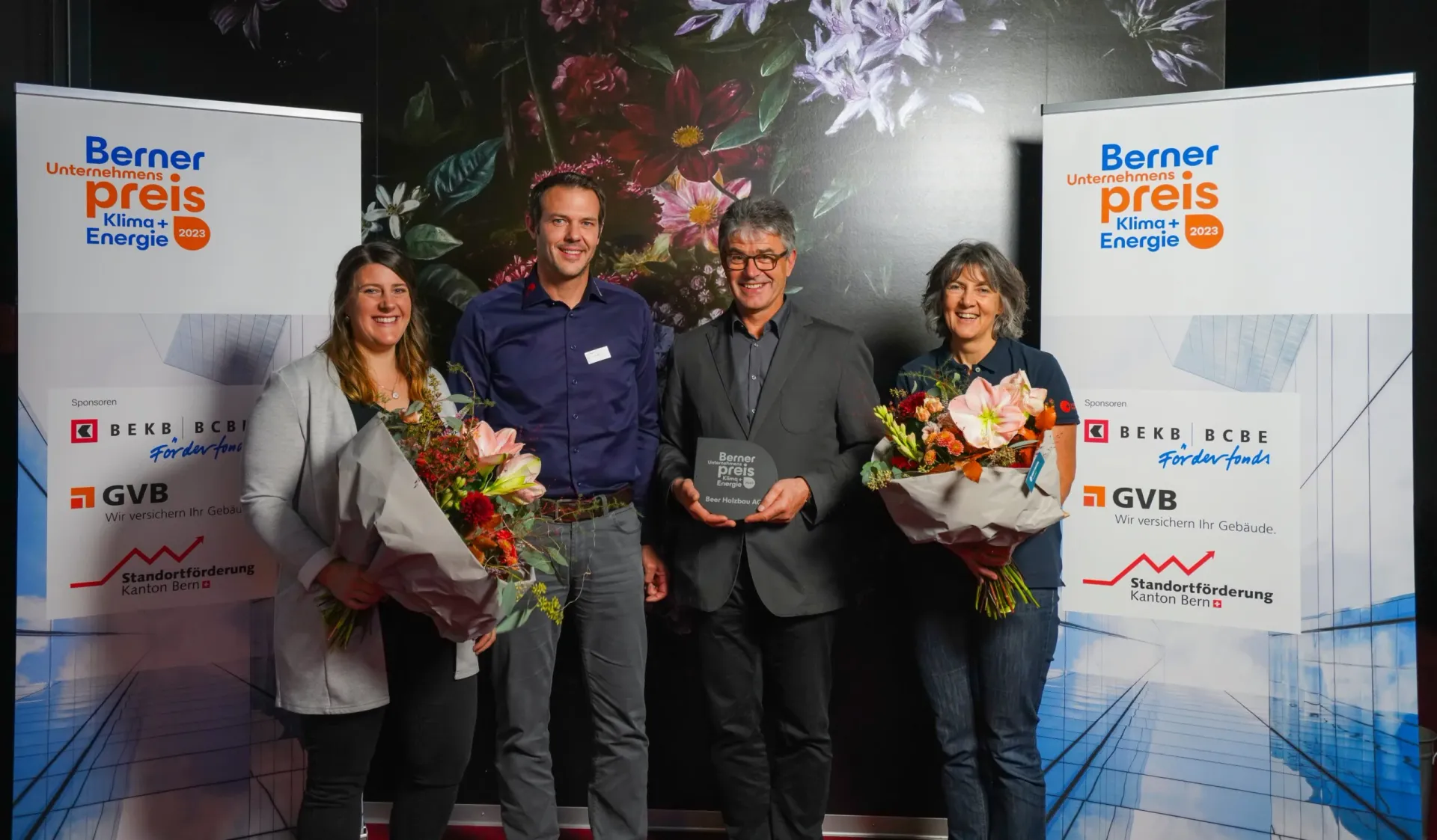 Wie wohnen wir in Zukunft? Beer Holzbau AG gewinnt den Berner Unternehmenspreis Klima + Energie